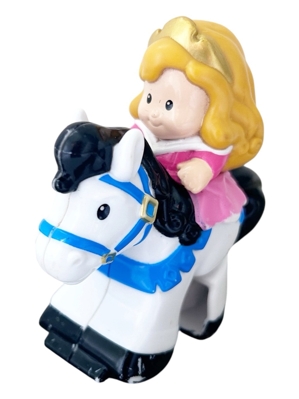 Fisher Price Little People Disney Princess Aurora Klip Klop Horse